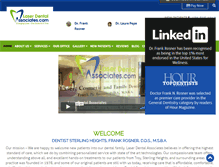Tablet Screenshot of laserdentalassociates.com